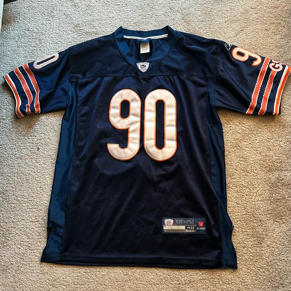 Bears Authentic Stitched Reebok Jersey Julius Peppers
